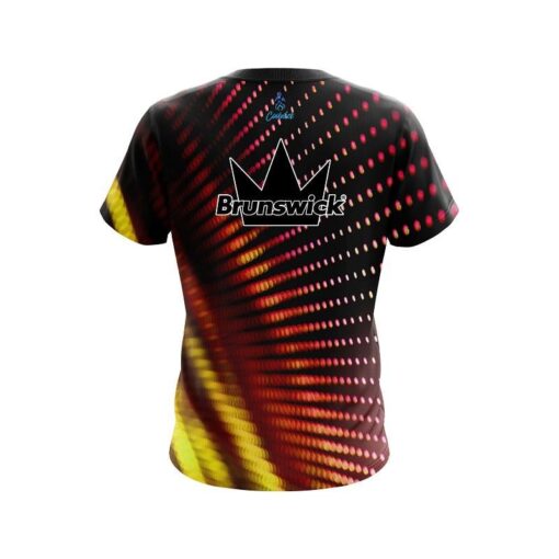 Brunswick Electronic Wave CoolWick Bowling Jersey - Image 2