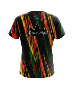 Alternative view of Brunswick Exotic Chaos CoolWick Bowling Jersey
