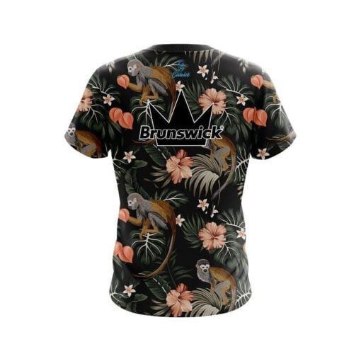 Brunswick Monkey Escape CoolWick Bowling Jersey - Image 2