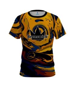 Brunswick Painted Vortex Moon CoolWick Bowling Jersey
