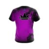 Brunswick Toxic Rugged Smoke Purple CoolWick Bowling Jersey - Image 2