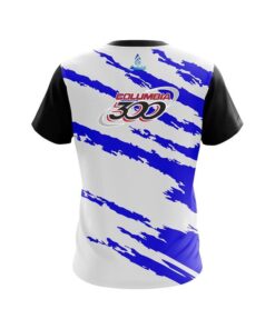Alternative view of Columbia 300 Athlete Bolt Blue CoolWick Bowling Jersey