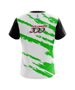 Alternative view of Columbia 300 Athlete Bolt Green CoolWick Bowling Jersey
