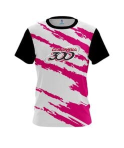 Columbia 300 Athlete Bolt Pink CoolWick Bowling Jersey