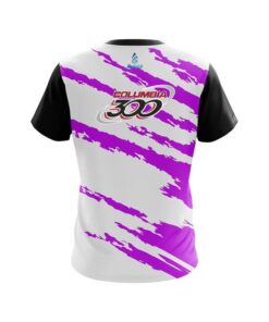 Alternative view of Columbia 300 Athlete Bolt Purple CoolWick Bowling Jersey