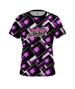 Columbia 300 Conception Purple CoolWick Bowling Jersey