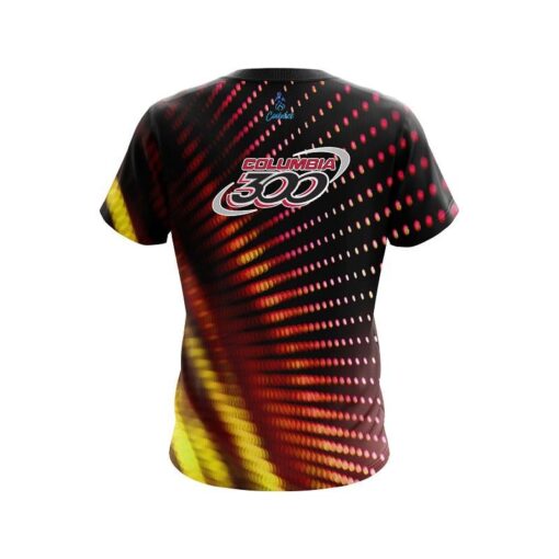 Columbia 300 Electronic Wave CoolWick Bowling Jersey - Image 2
