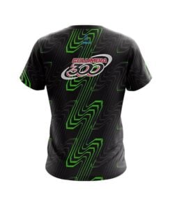 Alternative view of Columbia 300 Halftone Extreme Green CoolWick Bowling Jersey