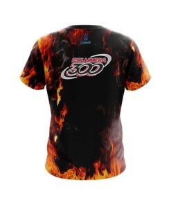 Alternative view of Columbia 300 Orange Flame CoolWick Bowling Jersey