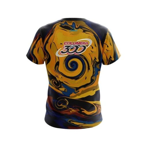 Columbia 300 Painted Vortex Moon CoolWick Bowling Jersey - Image 2