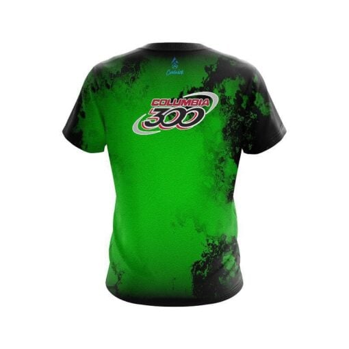 Columbia 300 Toxic Rugged Smoke CoolWick Bowling Jersey - Image 2
