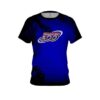 Columbia 300 Toxic Rugged Smoke Blue CoolWick Bowling Jersey