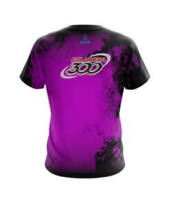 Alternative view of Columbia 300 Toxic Rugged Smoke Purple CoolWick Bowling Jersey