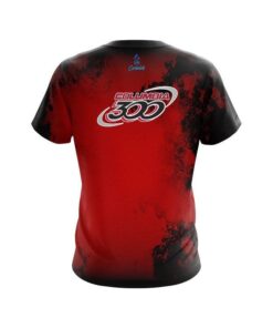 Alternative view of Columbia 300 Toxic Rugged Smoke Red CoolWick Bowling Jersey