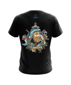 Alternative view of Captain Smokey CoolWick Fishing Jersey