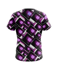Alternative view of Plain Conception Purple CoolWick Bowling Jersey