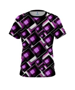 Plain Conception Purple CoolWick Bowling Jersey