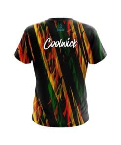 Alternative view of CoolWick Exotic Chaos CoolWick Bowling Jersey
