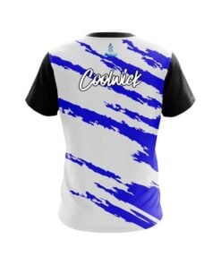 Alternative view of CoolWick Athlete Bolt Blue CoolWick Bowling Jersey