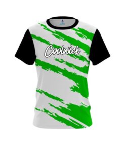 CoolWick Athlete Bolt Green CoolWick Bowling Jersey