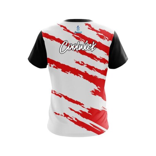 CoolWick Athlete Bolt Red CoolWick Bowling Jersey - Image 2