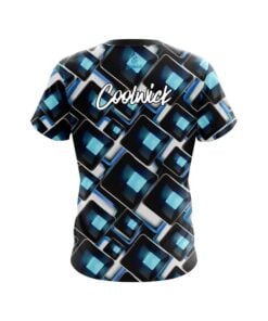 Alternative view of CoolWick Conception Blue CoolWick Bowling Jersey