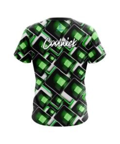 Alternative view of CoolWick Conception Green CoolWick Bowling Jersey