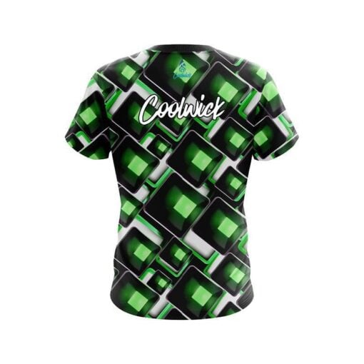 CoolWick Conception Green CoolWick Bowling Jersey - Image 2