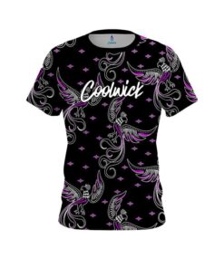 CoolWick Phoenix Break Purple CoolWick Bowling Jersey