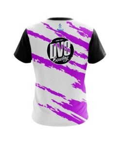 Alternative view of DV8 Athlete Bolt Purple CoolWick Bowling Jersey