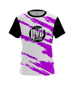 DV8 Athlete Bolt Purple CoolWick Bowling Jersey