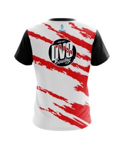 Alternative view of DV8 Athlete Bolt Red CoolWick Bowling Jersey