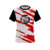 DV8 Athlete Bolt Red CoolWick Bowling Jersey