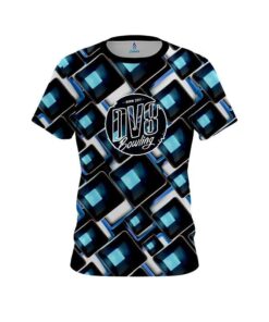 DV8 Conception Blue CoolWick Bowling Jersey