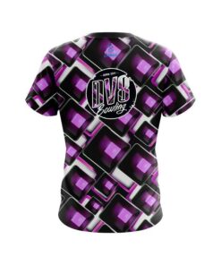 Alternative view of DV8 Conception Purple CoolWick Bowling Jersey