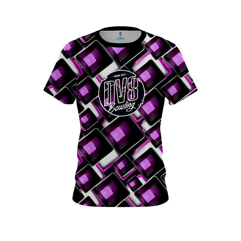 DV8 Conception Purple CoolWick Bowling Jersey
