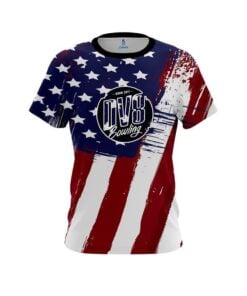 DV8 Painted Flag CoolWick Bowling Jersey