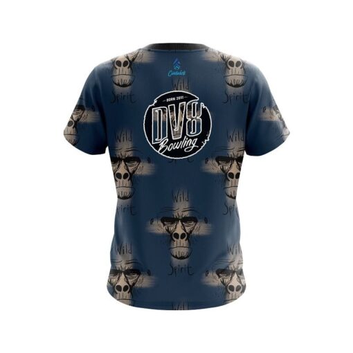 DV8 Wild Spirit Monkey CoolWick Bowling Jersey - Image 2