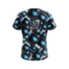 DV8 Conception Blue CoolWick Bowling Jersey - Image 2