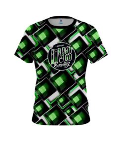 DV8 Conception Green CoolWick Bowling Jersey