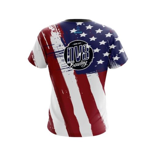 DV8 Painted Flag CoolWick Bowling Jersey - Image 2