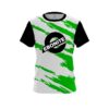 Ebonite Athlete Bolt Green CoolWick Bowling Jersey