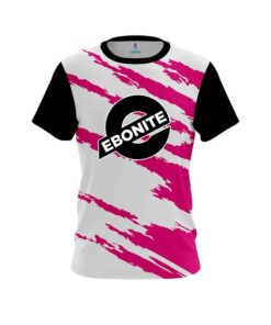 Ebonite Athlete Bolt Pink CoolWick Bowling Jersey