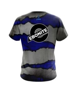 Alternative view of Ebonite Blue Rigid Steel CoolWick Bowling Jersey