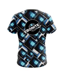 Alternative view of Ebonite Conception Blue CoolWick Bowling Jersey