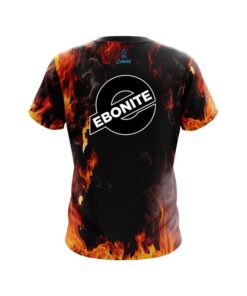 Alternative view of Ebonite Orange Flame CoolWick Bowling Jersey