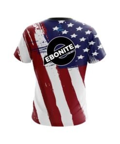 Alternative view of Ebonite Painted Flag CoolWick Bowling Jersey