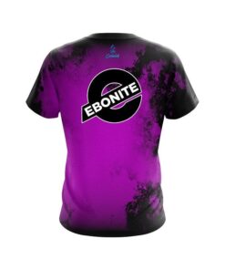 Alternative view of Ebonite Toxic Rugged Smoke Purple CoolWick Bowling Jersey