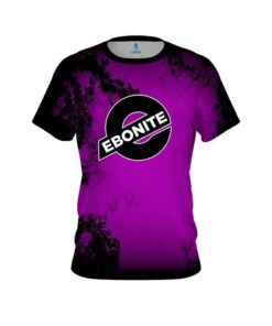 Ebonite Toxic Rugged Smoke Purple CoolWick Bowling Jersey