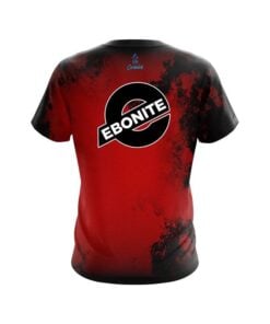 Alternative view of Ebonite Toxic Rugged Smoke Red CoolWick Bowling Jersey